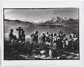 Martin Chambi (1891-1973) Q'oyoriti Mountain Festival Photograph