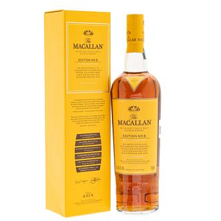 The Macallan. Edition no. 3. Highland Single Malt. Scotch Whisky.