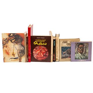 Libros sobre Arte Mexicano. Títulos:  -Tibol, Raquel. José Chávez Morado imágenes de identidad mexicana.  -Exposic...