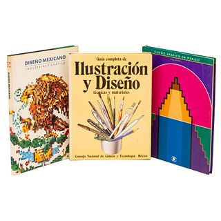 Libros sobre Diseño Mexicano.  Títulos:  -Cordera Lascurain, Carmen. Diseño Gráfico en México Vol. I. México: 1997....