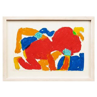 DANIEL BERMAN, Cherry Pie, 2020, Firmada, Mixta sobre papel, 18 x 29.5 cm