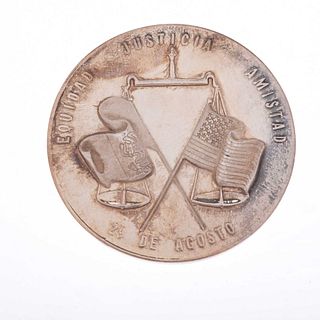 Medalla 1866 INICIACIÓN - CULMINACIÓN 1963 (CHAMIZAL). Peso: 31.0 g.