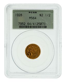 1928 $2 1/2 Gold MS-64 PCGS