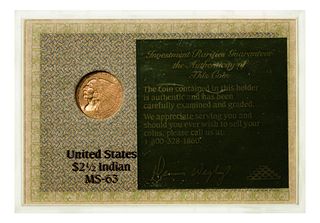 1925-D $2 1/2 Gold MS-63