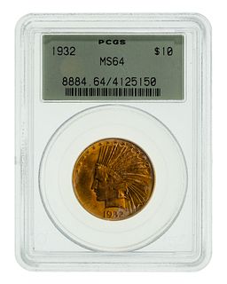 1932 $10 Gold MS-64 PCGS