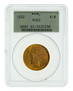 1932 $10 Gold MS-63 PCGS