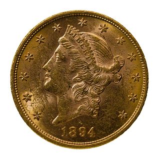 1894 $20 Gold Unc.