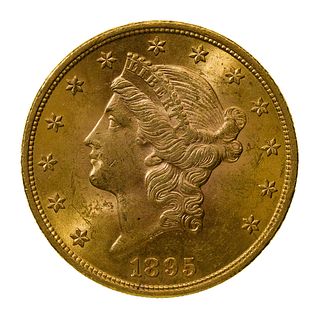 1895 $20 Gold Unc.