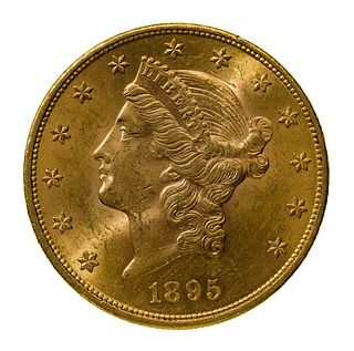1895 $20 Gold Unc.
