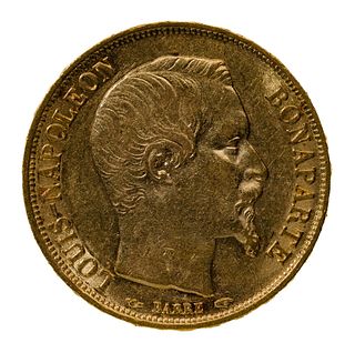 France: 1852 20 Francs Gold