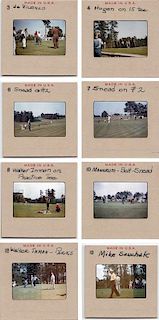 Group of 16 Masters (1956) Golf Tournament Slides
