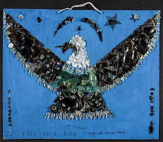 Baltimore Glassman (1925-2003) "Free as a Bird"