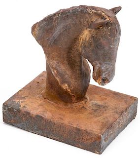 Mike Trovato (20th c.) Horse Bust