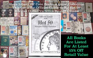 Official Guide to the Hot 50 Morgan Dollar Varieties By Jeff Oxman