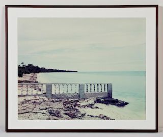 Virginia Beahan Photograph, Chromogenic Color Print, Signed and dated, 2002 with Cuba on the Verge Book
