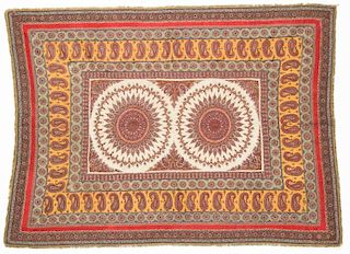 Fine Resht Embroidery, Persia, 19th C