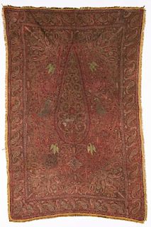 Antique Resht (rashti-duzi) Silk/Wool Embroidery