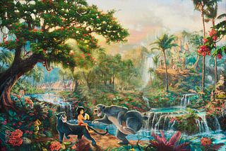 Thomas Kinkade "The Jungle Book" Giclee Print