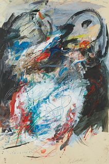 Ger Lataster Abstract Expressionist Painting