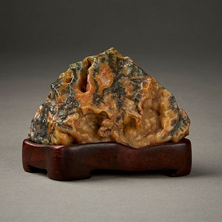 Chinese Shoushan Soapstone Scholar's Rock