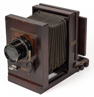 ANTIQUE FOLMER & SCHWING CENTURY VIEW NO. 10A LARGE FORMAT 8X10 STUDIO / PROCESS CAMERA WITH LENS