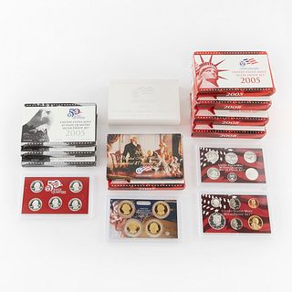 8 United States Silver Mint Proof Coin Sets