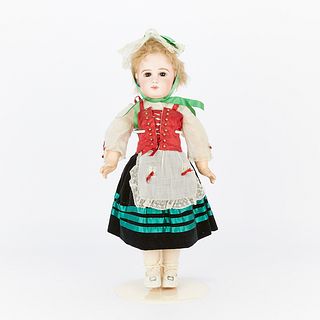 Jumeau French Porcelain Bisque Doll