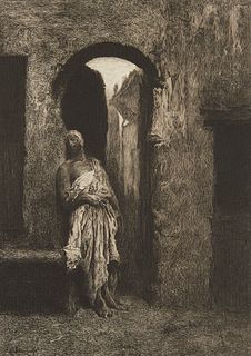 Laguillermie "The Door of the Seraglio " Fortuny