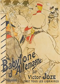 Toulouse-Lautrec "Babylone d'Allemagne" Poster