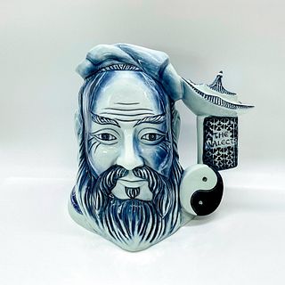 Confucius D7003 Blue Flambe - Large - Royal Doulton Character Jug