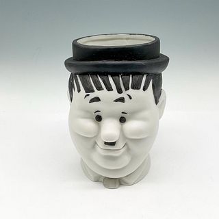 Oliver Hardy Great Entertainer Character Jug, Signed