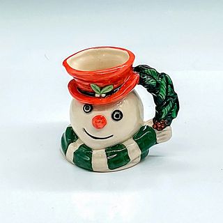 Snowman Holly and Berries D7062 - Mini - Royal Doulton Character Jug