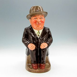 Cliff Cornell (Dark Brown Suit, Large) - Royal Doulton Toby Jug