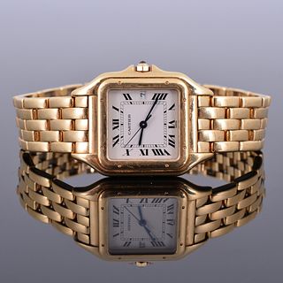 Cartier PANTHERE 18K Gold Estate Watch