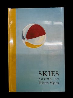 Skies Poems by Eileen Myles Black Sparrow Press 2001 Signed Limited Edition of 100