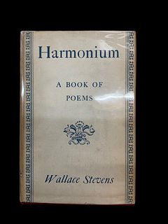 Harmonium by Wallace Stevens Knopf Publisher 1950 Reprint Edition