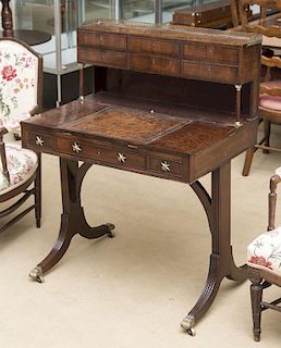 Regency Mahogany Lady's Desk