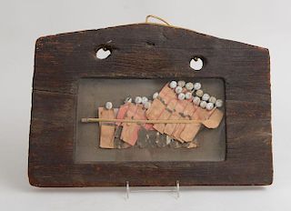 Japanese Shadow Box with Paper Dolls