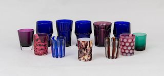 Miscellaneous Group of Drinking Glasses