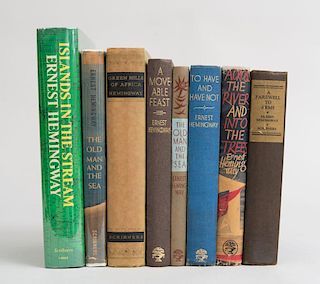 Ernest Hemingway (1899-1961), Eight Titles