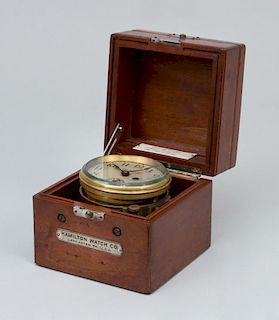 Jos. W. Jones Chronometer, Hamilton Watch Company