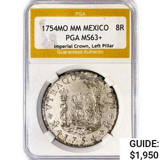 1754MO MM Mexico 8R Imperial Crown PGA MS63 