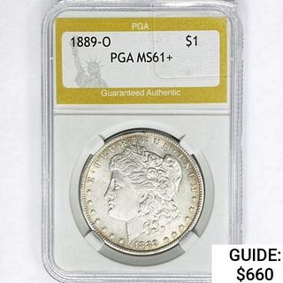 1889-O Morgan Silver Dollar PGA MS61+ 