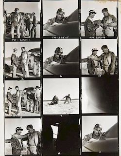 THE MISFITS STILL PHOTOGRAPHY CONTACT SHEET