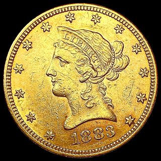 1883 $10 Gold Eagle CLOSELY UNCIRCULATED