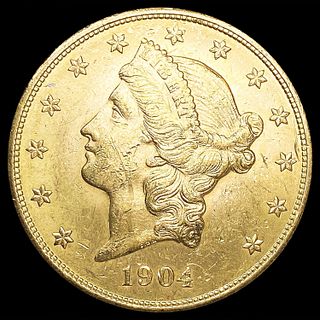 1904 $20 Gold Double Eagle UNCIRCULATED