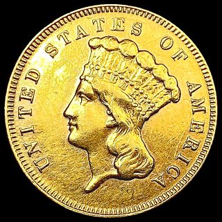 1878 $3 Gold Piece HIGH GRADE