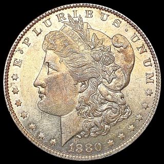 1880-O Morgan Silver Dollar CHOICE AU