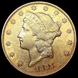 1905-S $20 Gold Double Eagle UNCIRCULATED