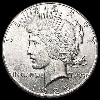 1926-S Silver Peace Dollar UNCIRCULATED